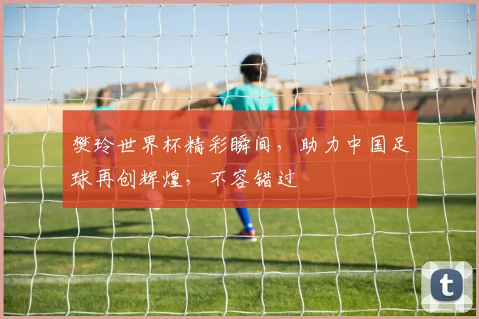 樊玲世界杯精彩瞬间，助力中国足球再创辉煌，不容错过